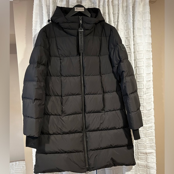 Moose Knuckles Long Down Puffer Coat - Picture 1 of 8